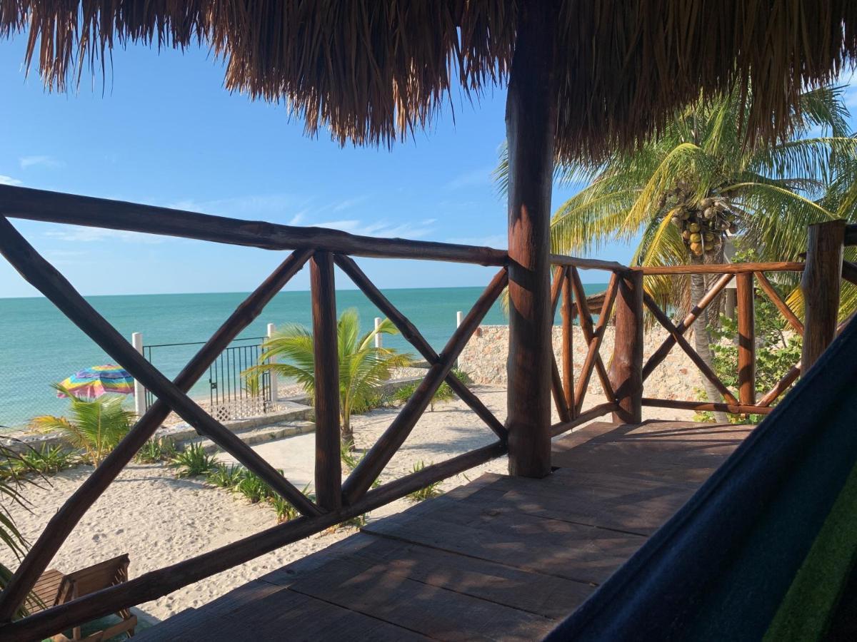 La Casa Del Mexicano Celestun Kültér fotó